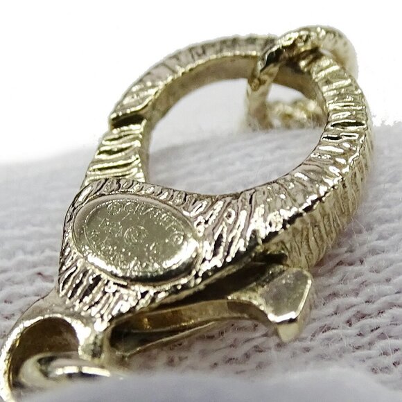 CHANEL Gold Logo Necklace - Picture 10 of 13